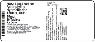 Label (82868 093 90   Rev A 11 25 Nhc)